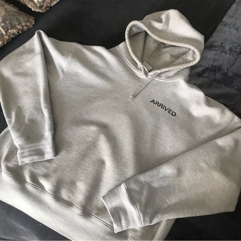 Oversized Heavy Hoodie Grey - Picture 1 of 2